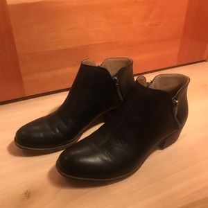 Lucky Brand Black Ankle Boots